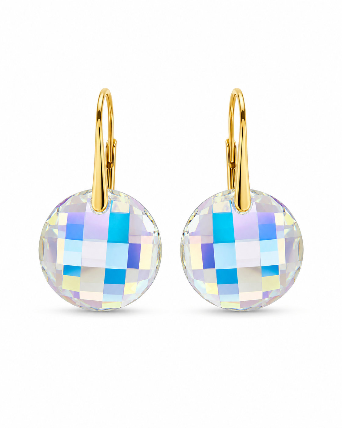 Swarovski Elements Twist Oorbellen Crystal AB