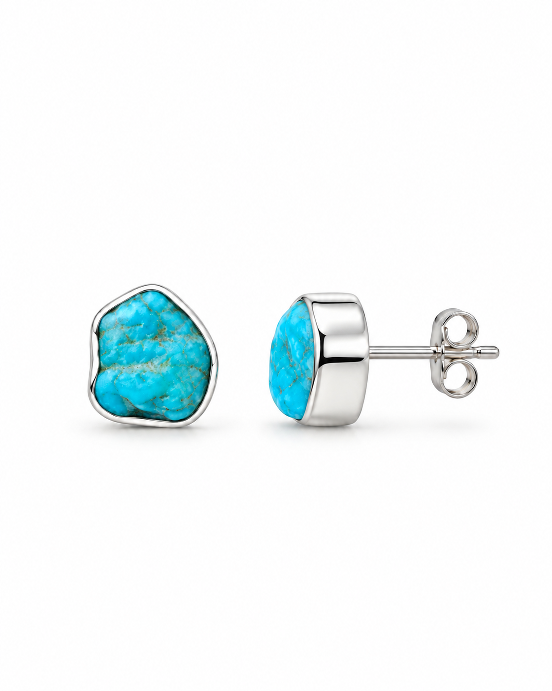 Turquoise earrings Asumi