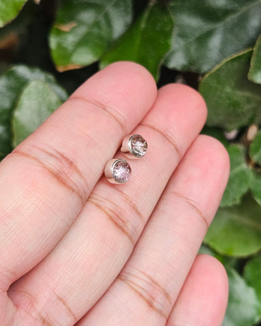 Tourmaline Earrings Light Pink Rixt