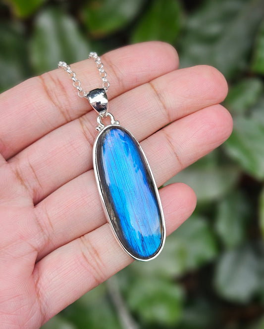 Labradorite Necklace Fahari