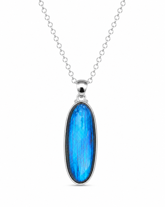 Labradorite Necklace Fahari