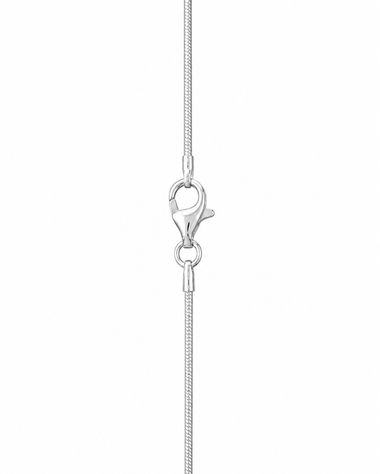 Zilveren Slangenketting Eden