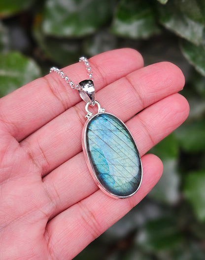 Labradorite Necklace Gyoku