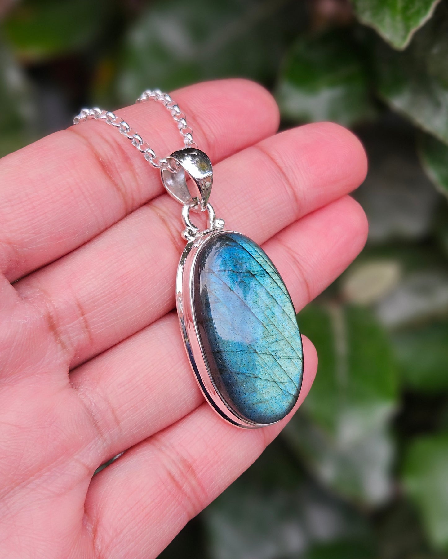 Labradorite Necklace Gyoku