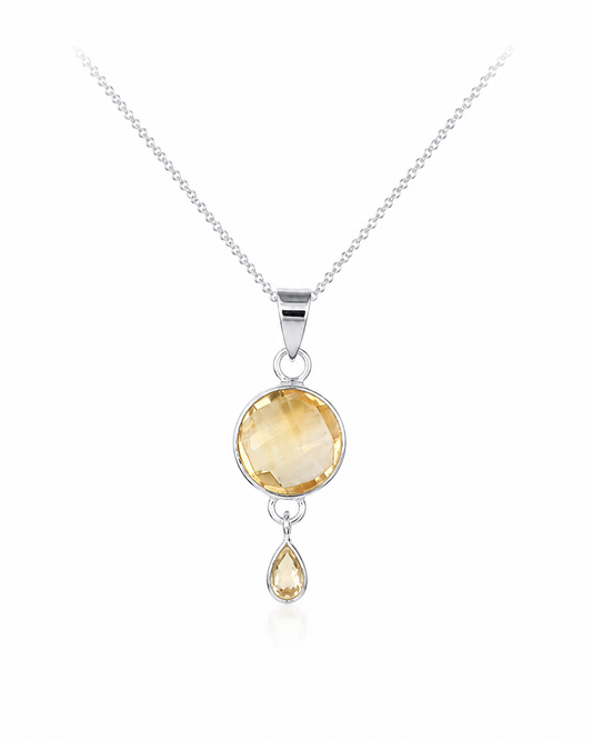 Citrine Necklace Inari