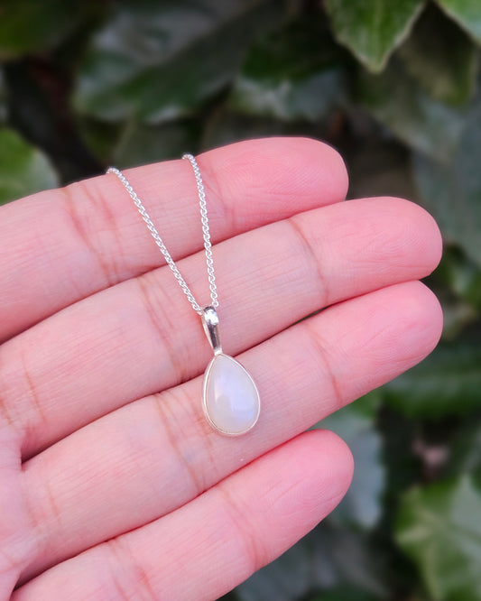 Maansteen Ketting Silene