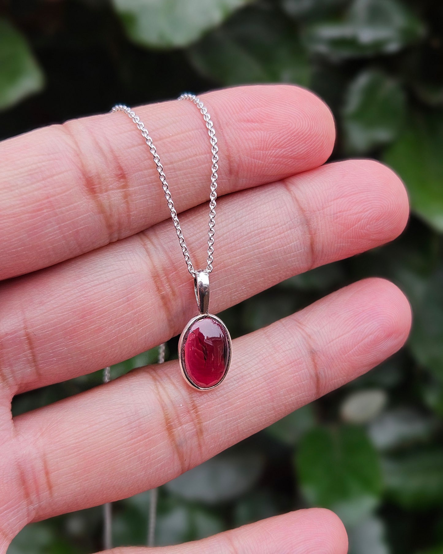 Granaat Ketting Mathilde