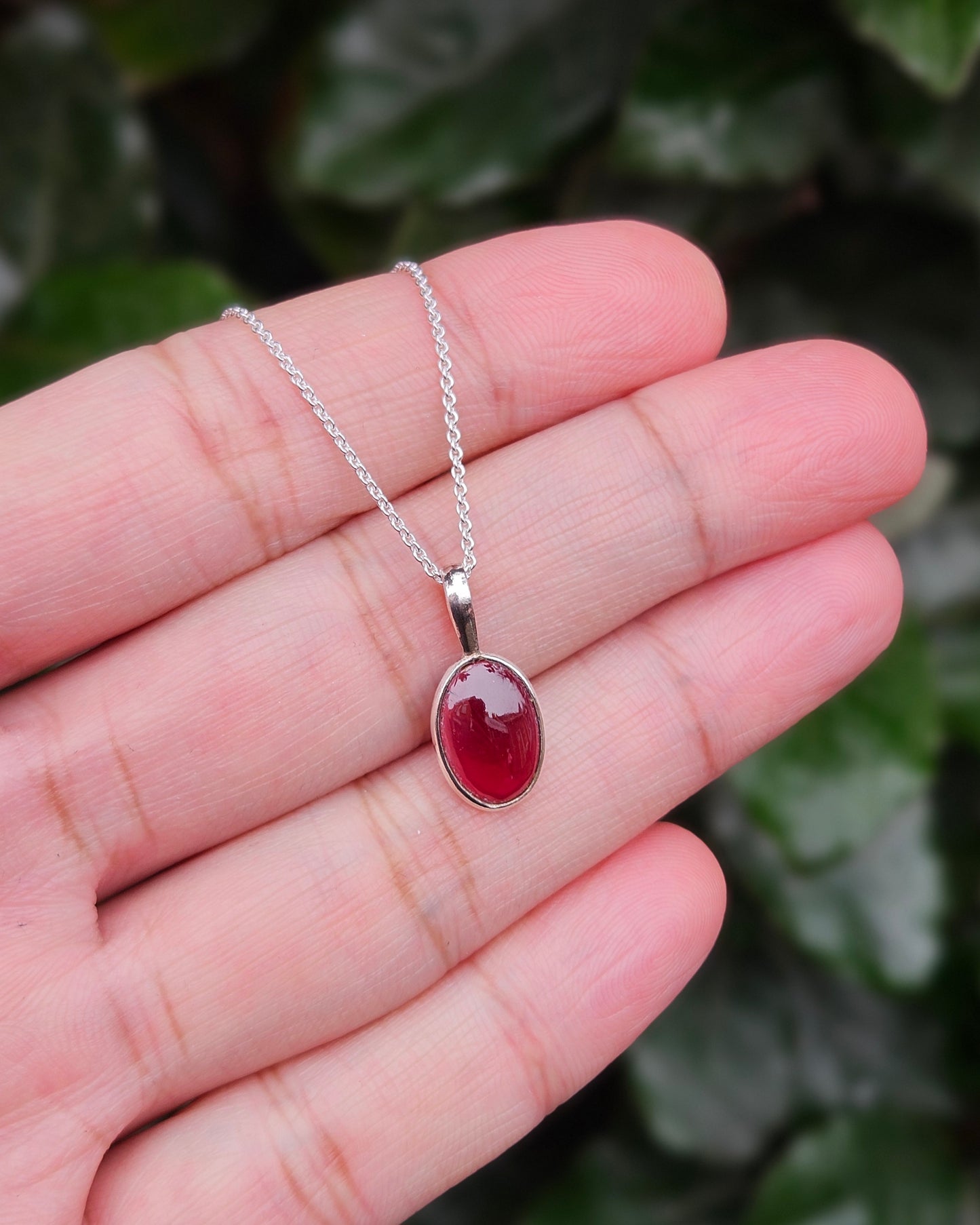 Granaat Ketting Mathilde