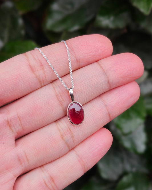 Granaat Ketting Mathilde