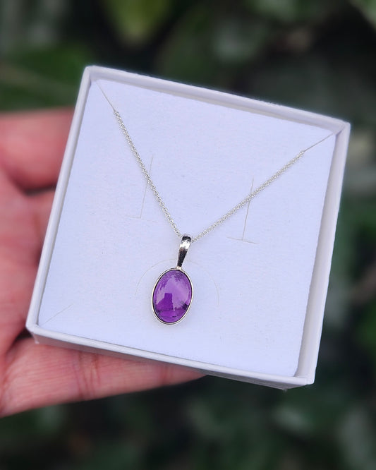 Amethyst Necklace Zuri