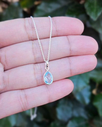 Blauw Topaas Ketting Sumire
