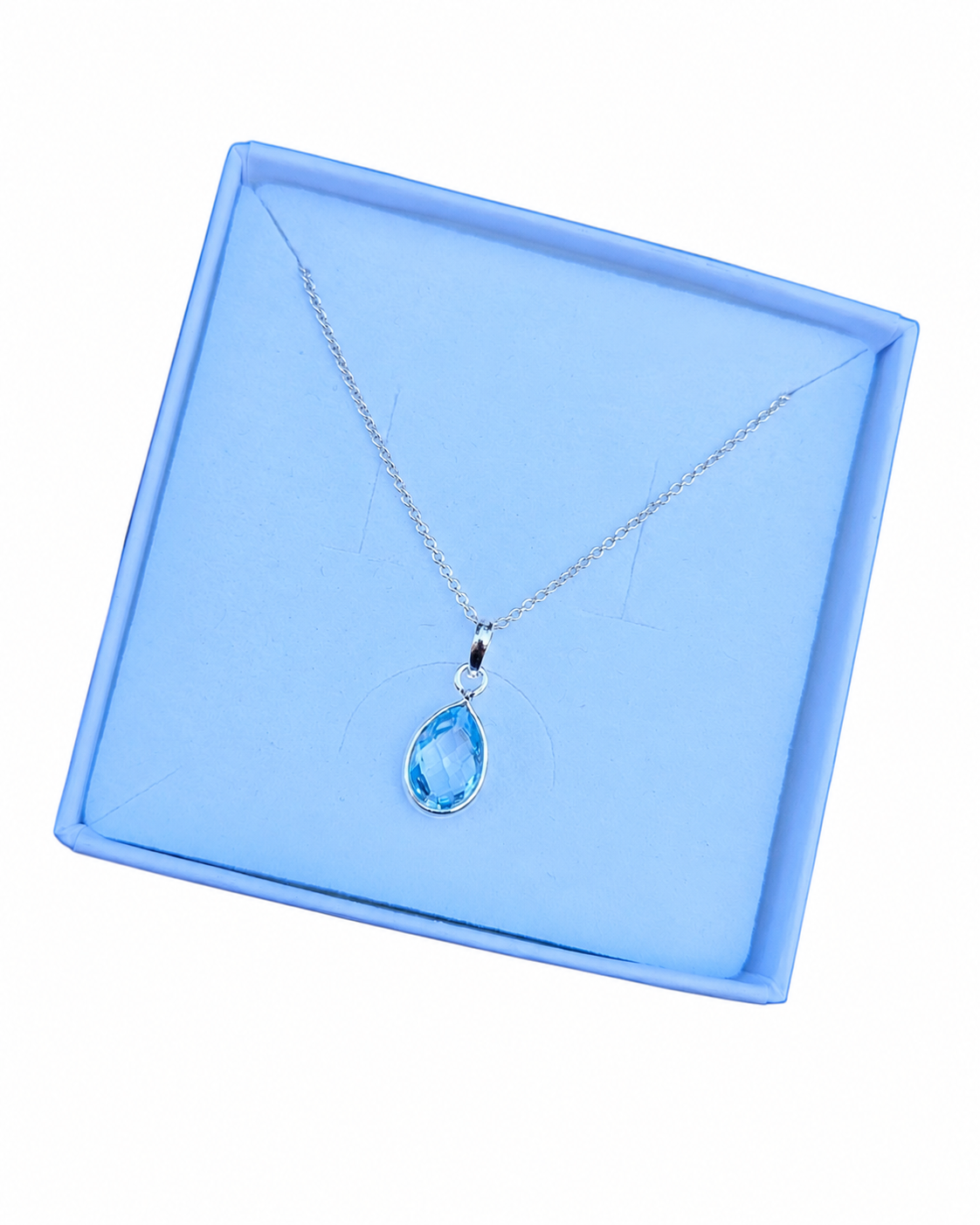 Blauw Topaas Ketting Sumire