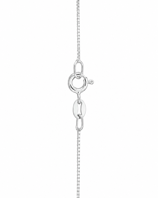 Zilveren Venetiaans Ketting-45cm-50cm