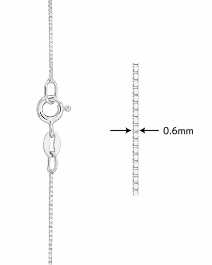 Silver Venetian Chain-45cm-50cm