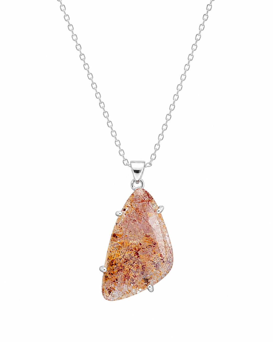 Goud Rutielkwarts Ketting Asuka