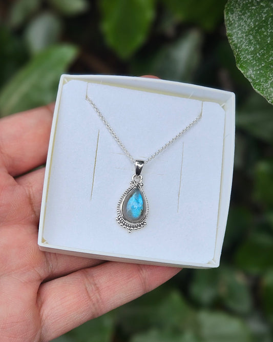 Labradoriet Ketting - Adna