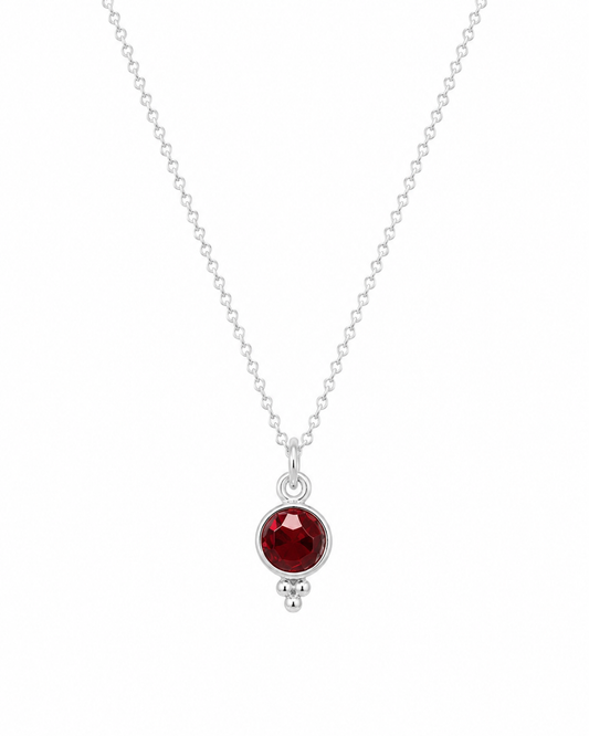 Garnet Necklace Siddhi