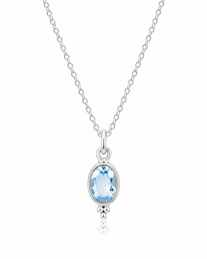 Blue Topaz Necklace Charis