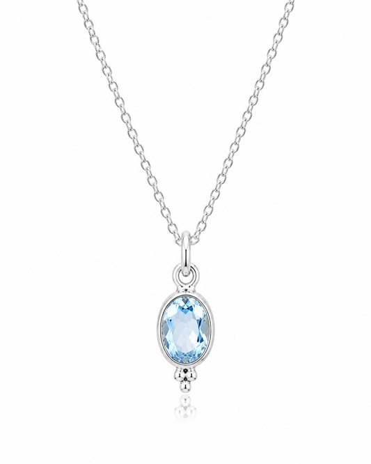 Blue Topaz Necklace Charis