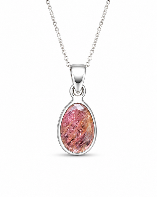 Roze Toermalijn Ketting Tine
