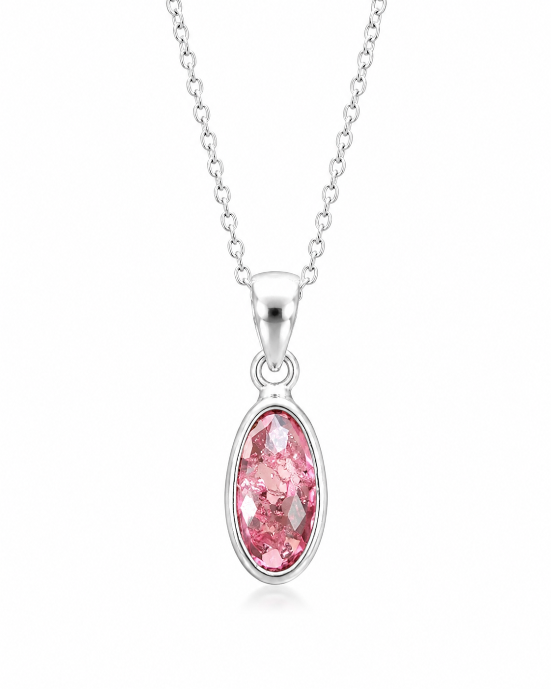 Roze Toermalijn Ketting Avani