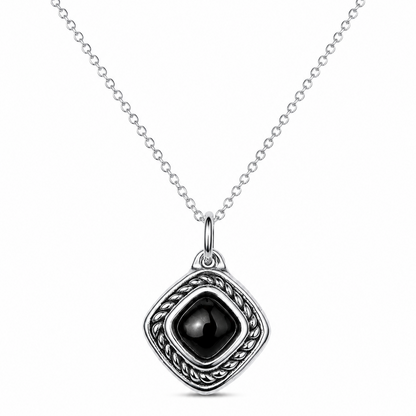 Zwarte Onyx Ketting Karthika