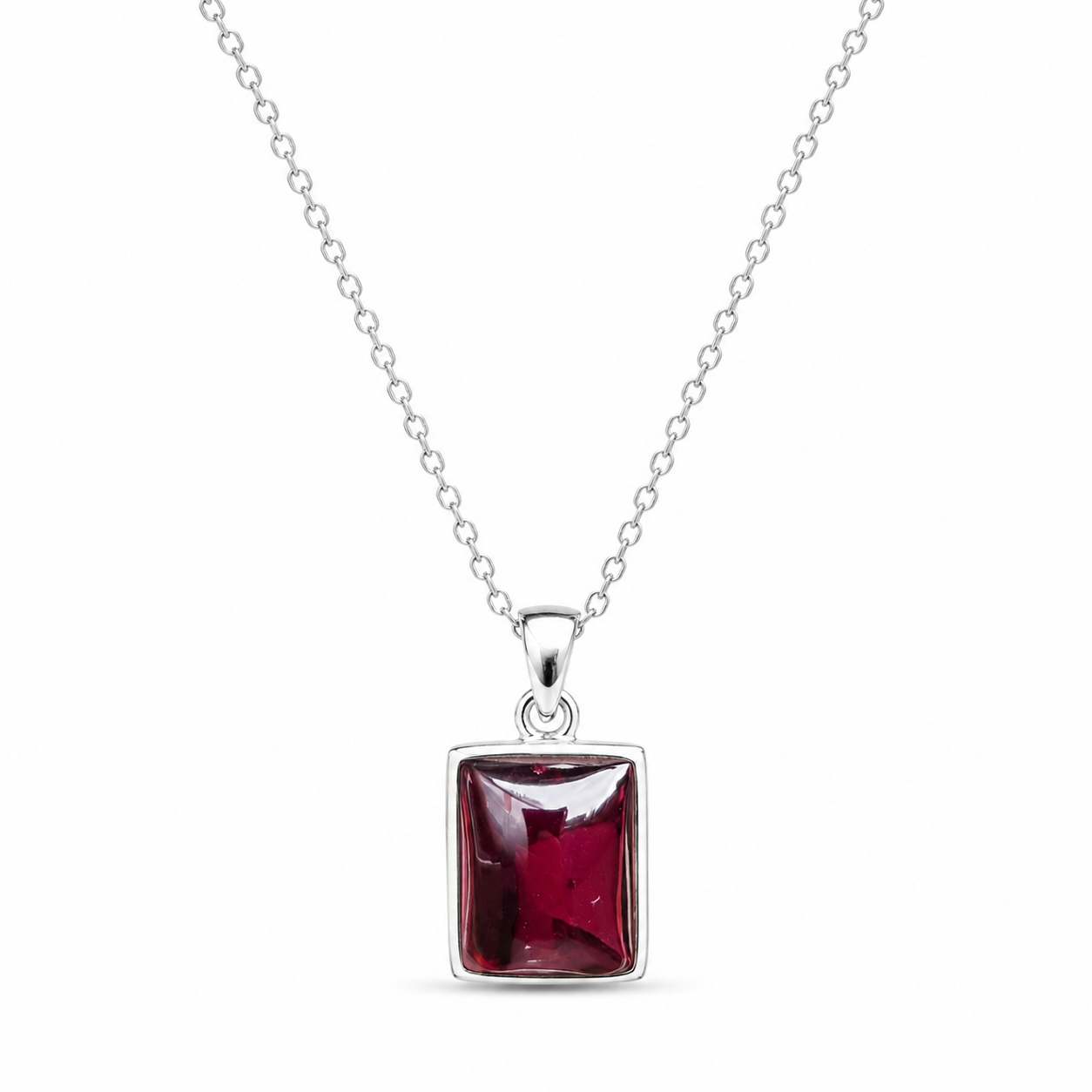 Hessoniet Granaat Ketting Indika