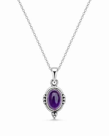 Amethyst Necklace Ciel