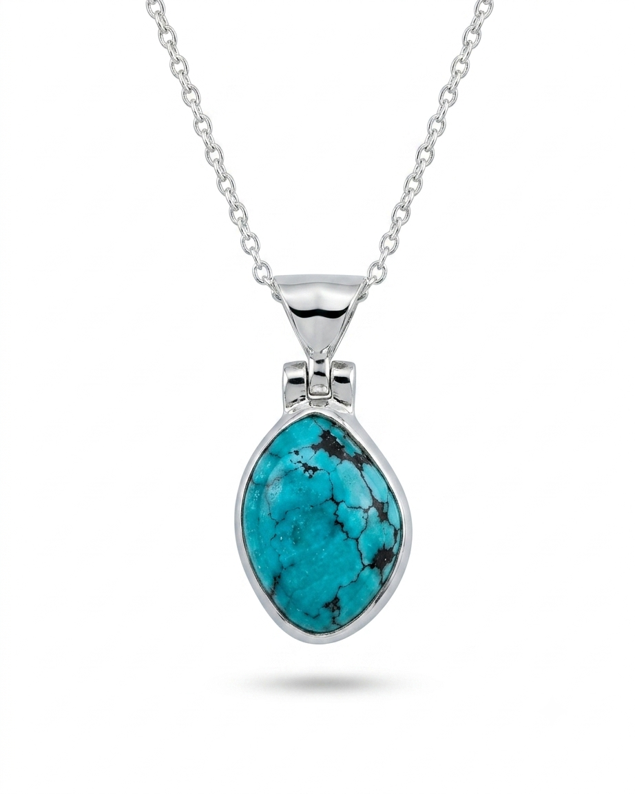 Turquoise Ketting Noha