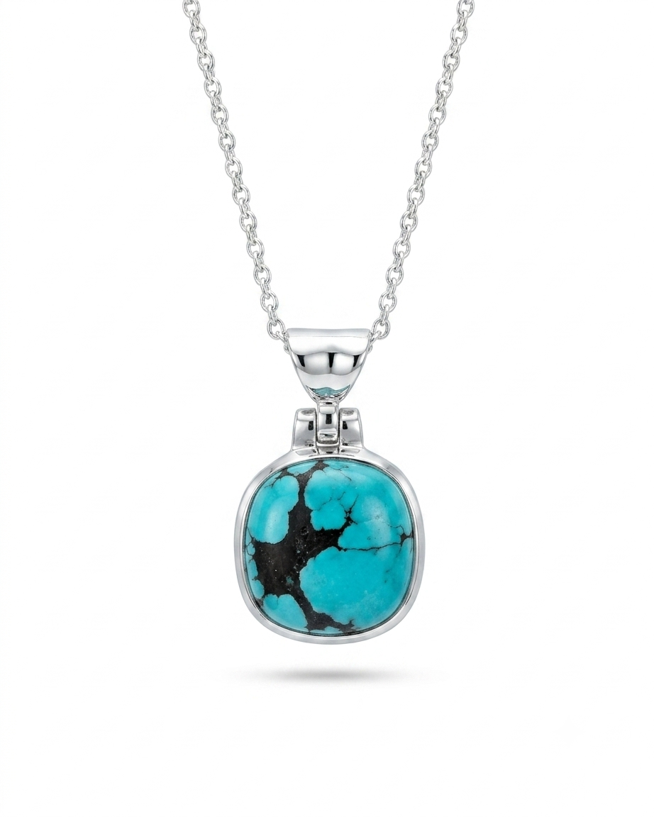Turquoise Ketting Anga