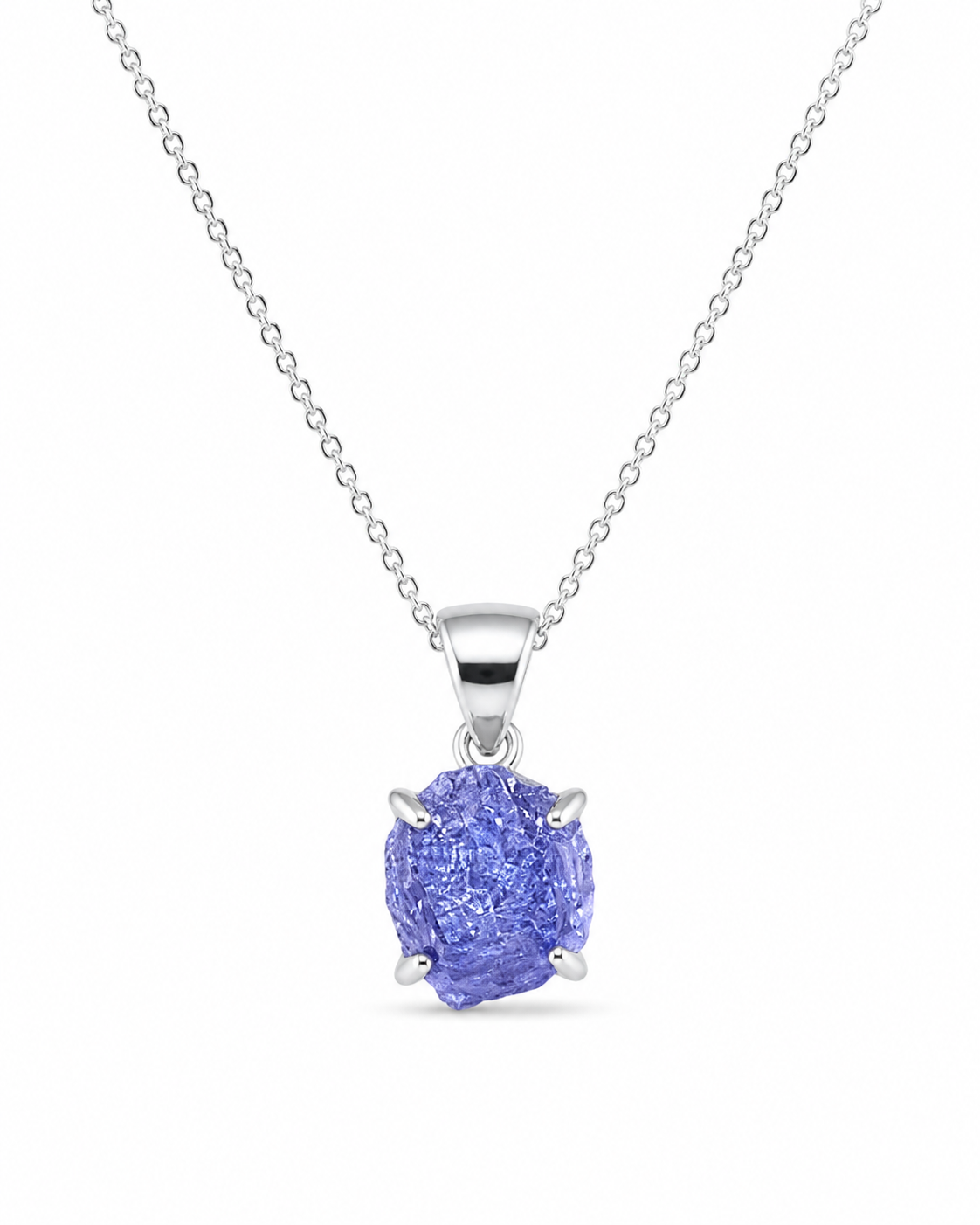 Ruwe Tanzaniet Ketting Mutende