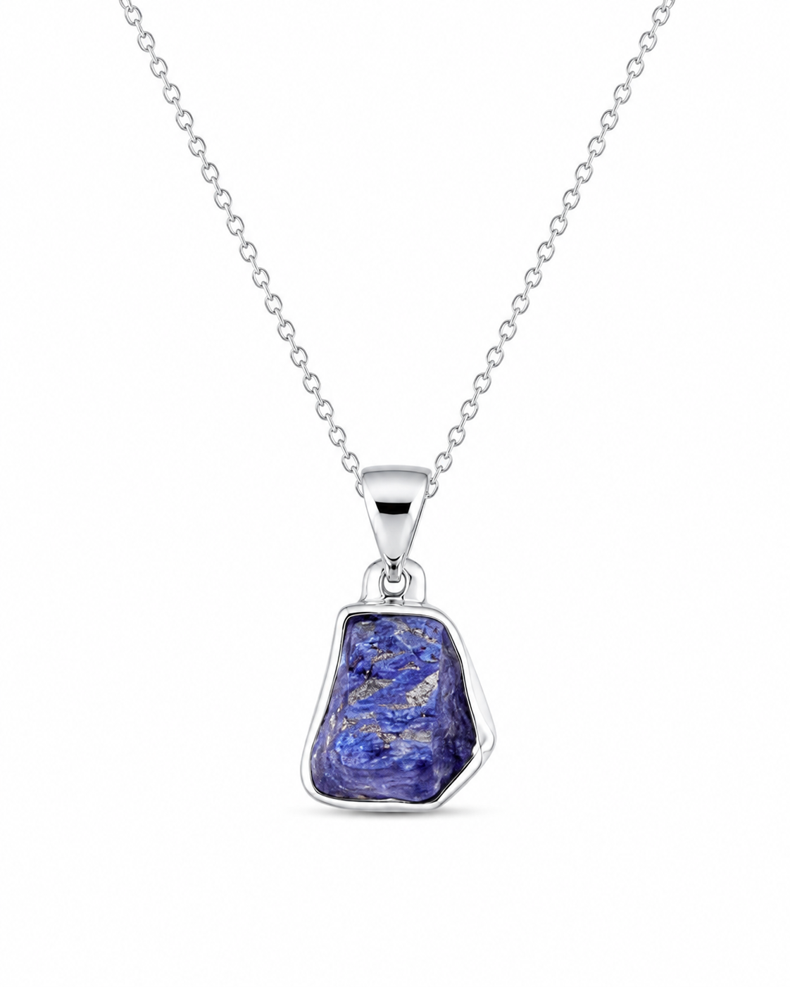 Raw Tanzanite Necklace Towela