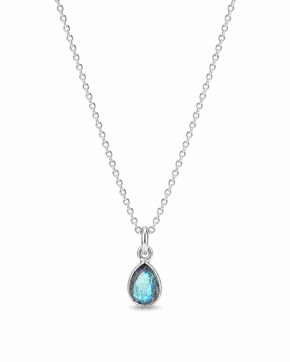 Labradorite Necklace Pixie
