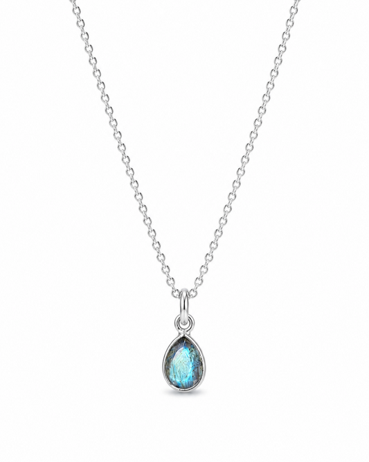 Labradorite Necklace Pixie