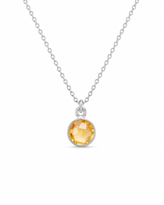Citrine Necklace Levin