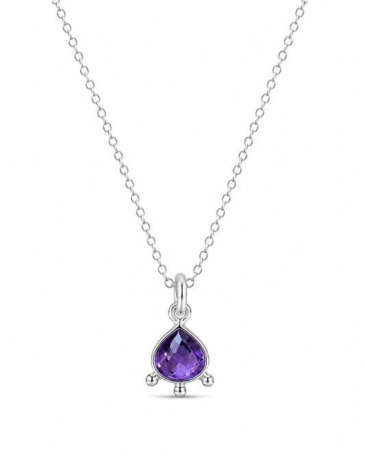 Amethyst Necklace Manas