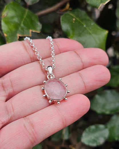 Morganite Necklace Ginevra