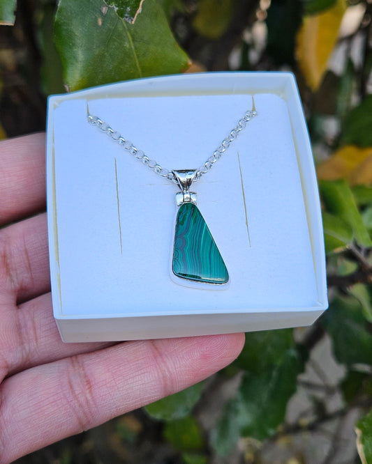 Malachiet Ketting Libertas