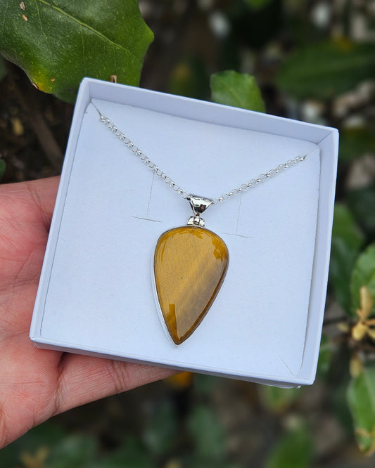 Tiger Eye Necklace Ginevra