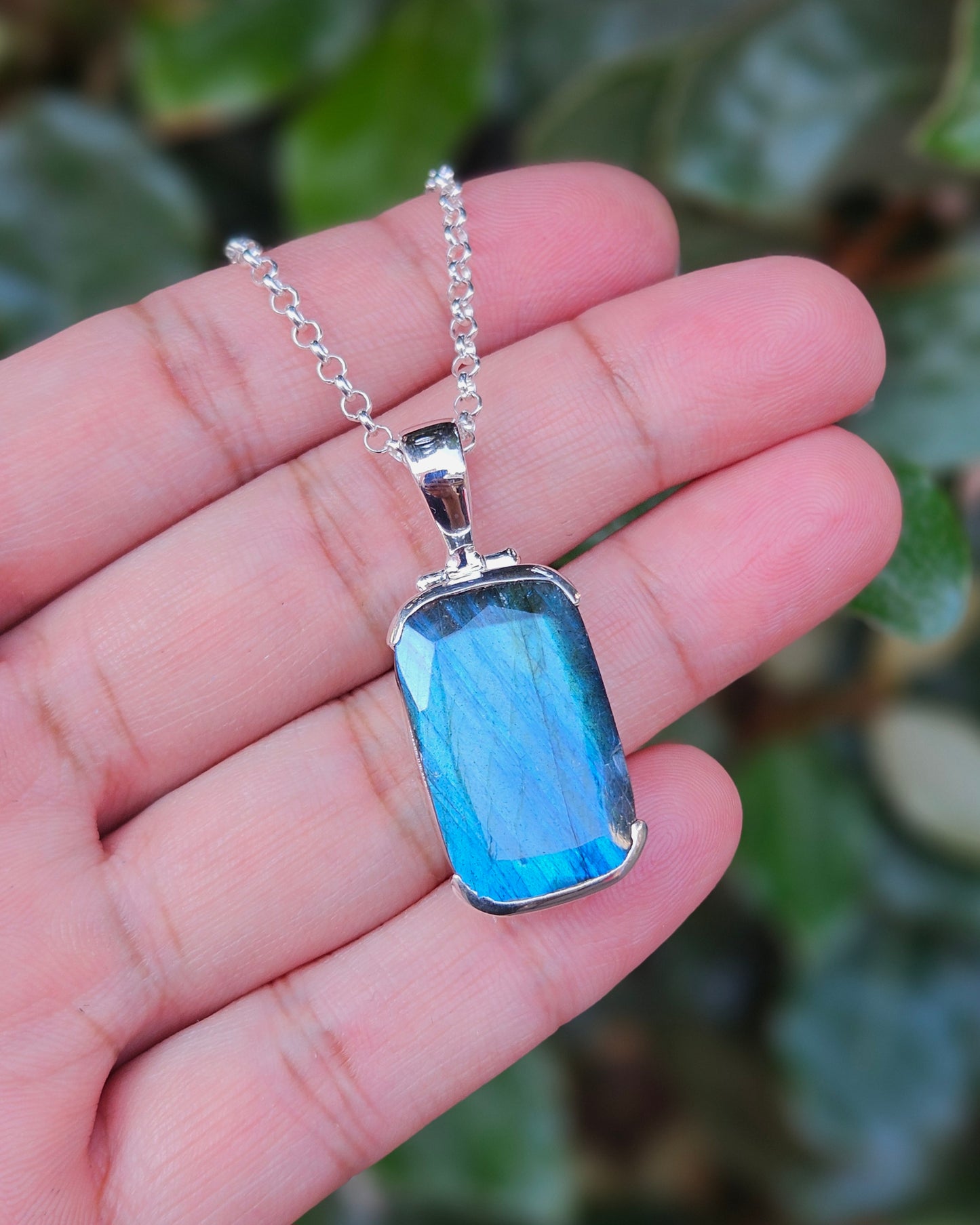Labradoriet Ketting Elegence