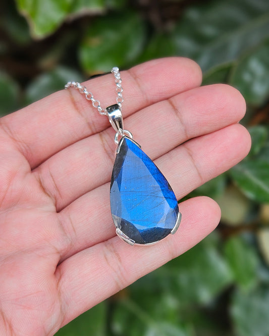 Labradoriet Ketting Damasen