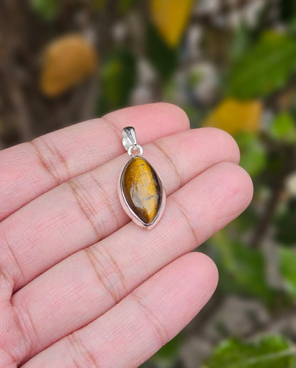 Tiger Eye Pendant Lark