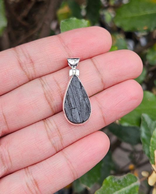 Black Tourmaline Pendant Siva