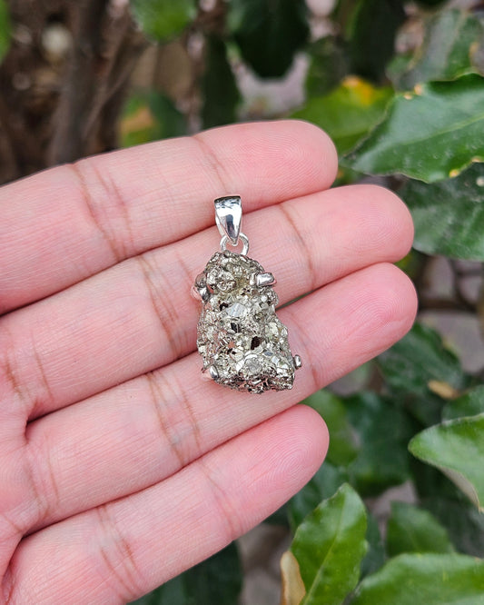 Pyrite Pendant Jain