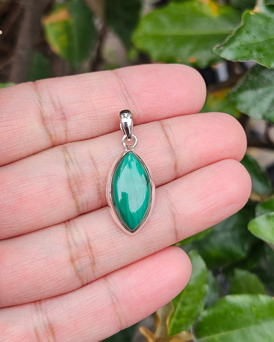 Malachite Pendant Aztec