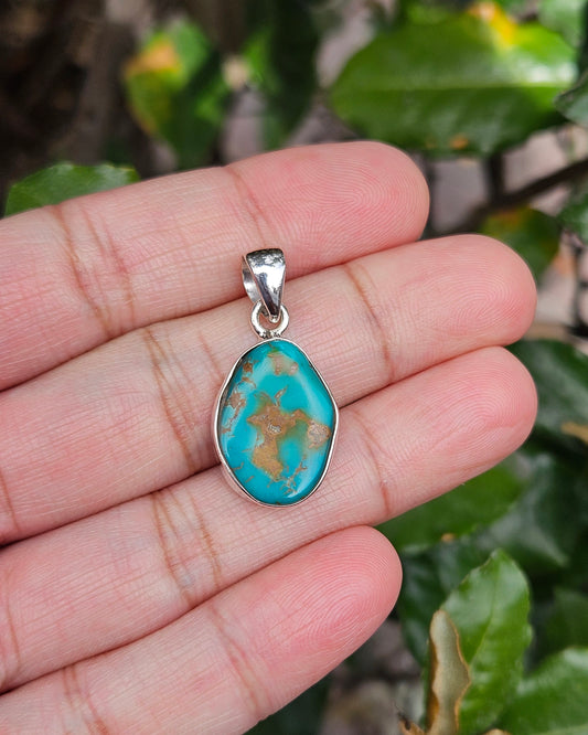 Turquoise Pendant Brahma