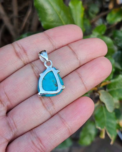Turquoise Pendant Aqua