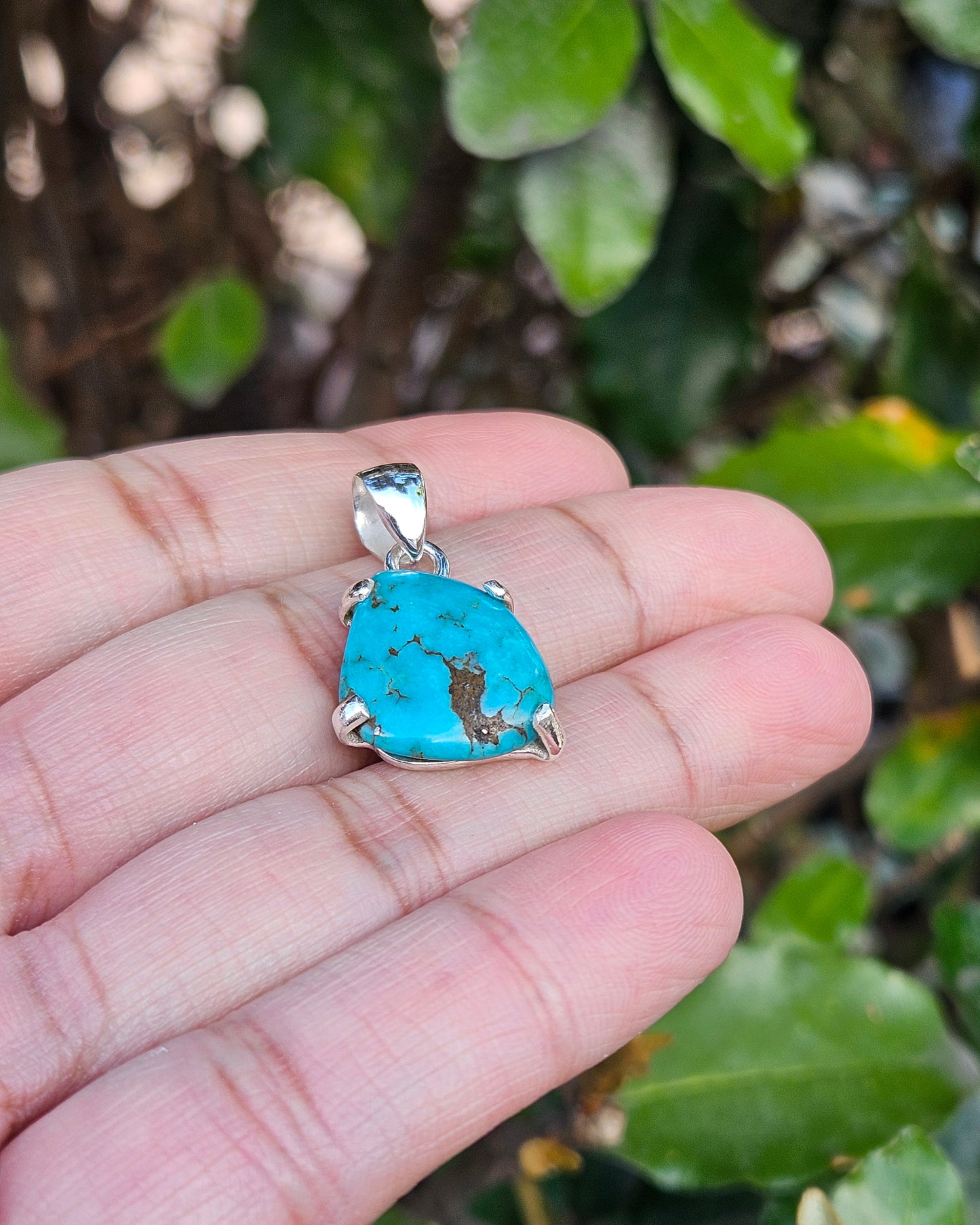 Turquoise Pendant Aqua