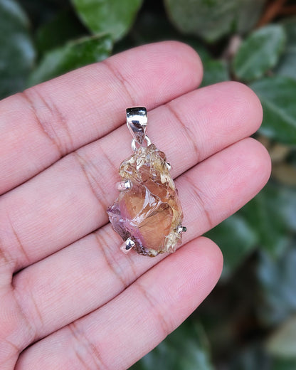 Ruwe Ametrine Hanger Amévia