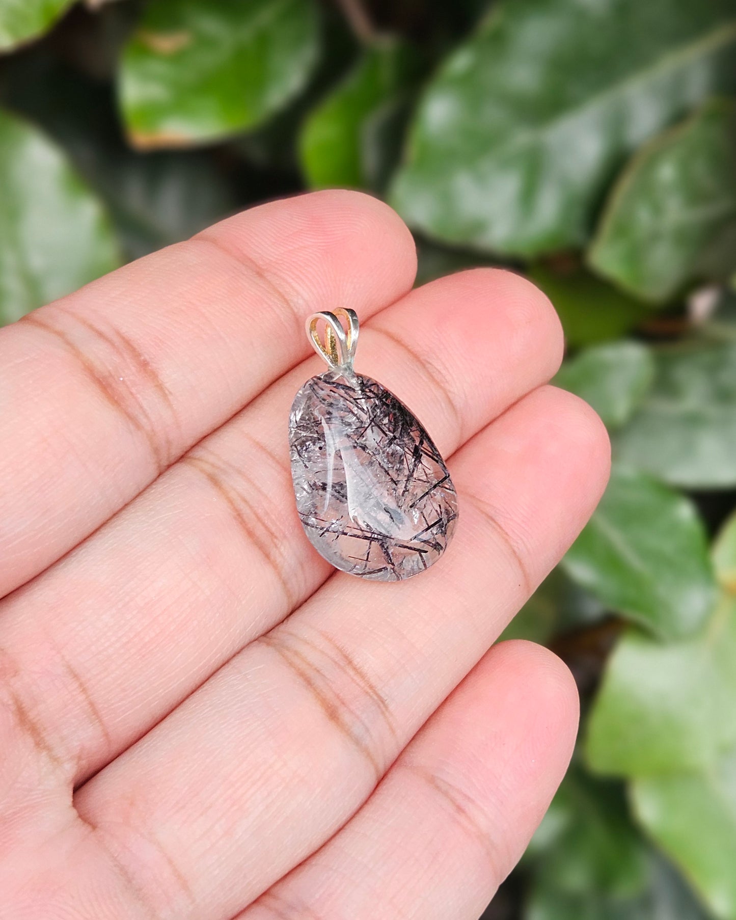 Vrijvorm Rutielkwarts Hanger Mirei